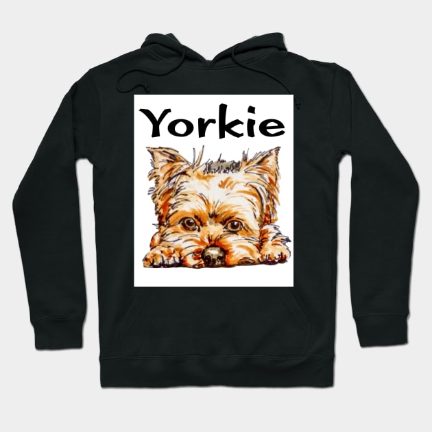 Yorkie Hoodie by archiesgirl